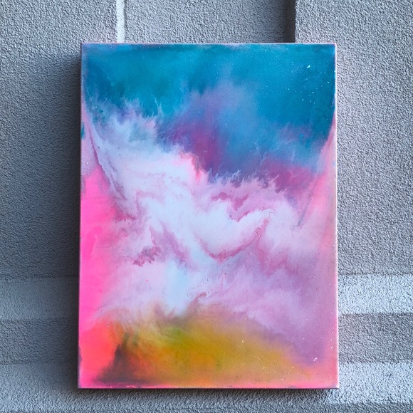 Other - 12 X 16” Acrylic Painting for Home Decor 🌊